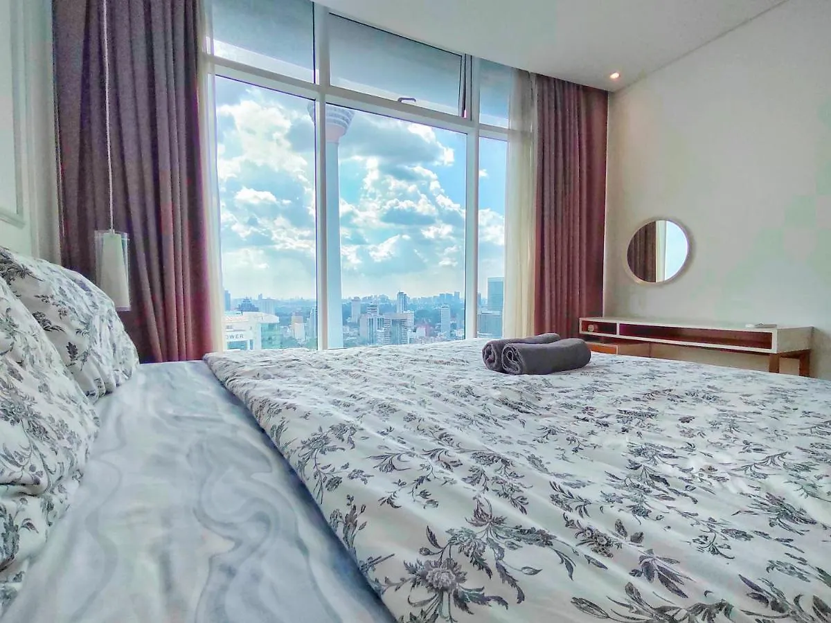Vortex Suites Free Wi-Fi Kl Tower View 中文房东 Kuala Lumpur Apartment